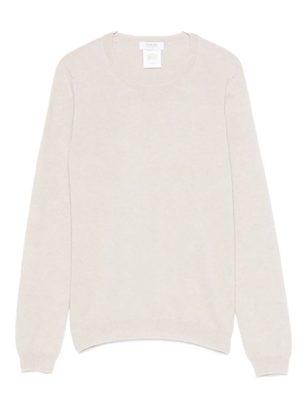 Barba Napoli Crew-neck Sweater In Neutral