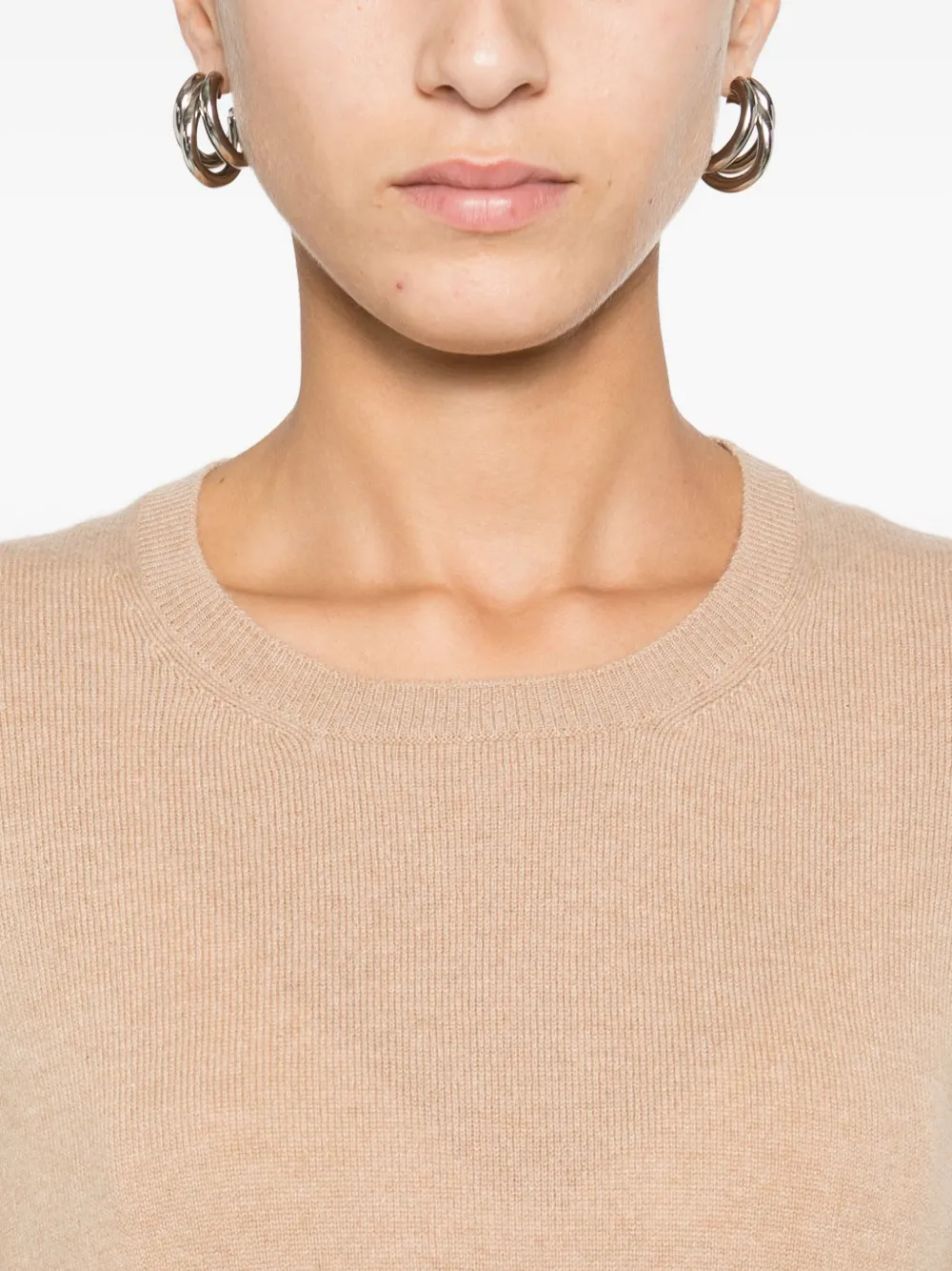Barba Napoli Crew-neck Sweater In Neutral