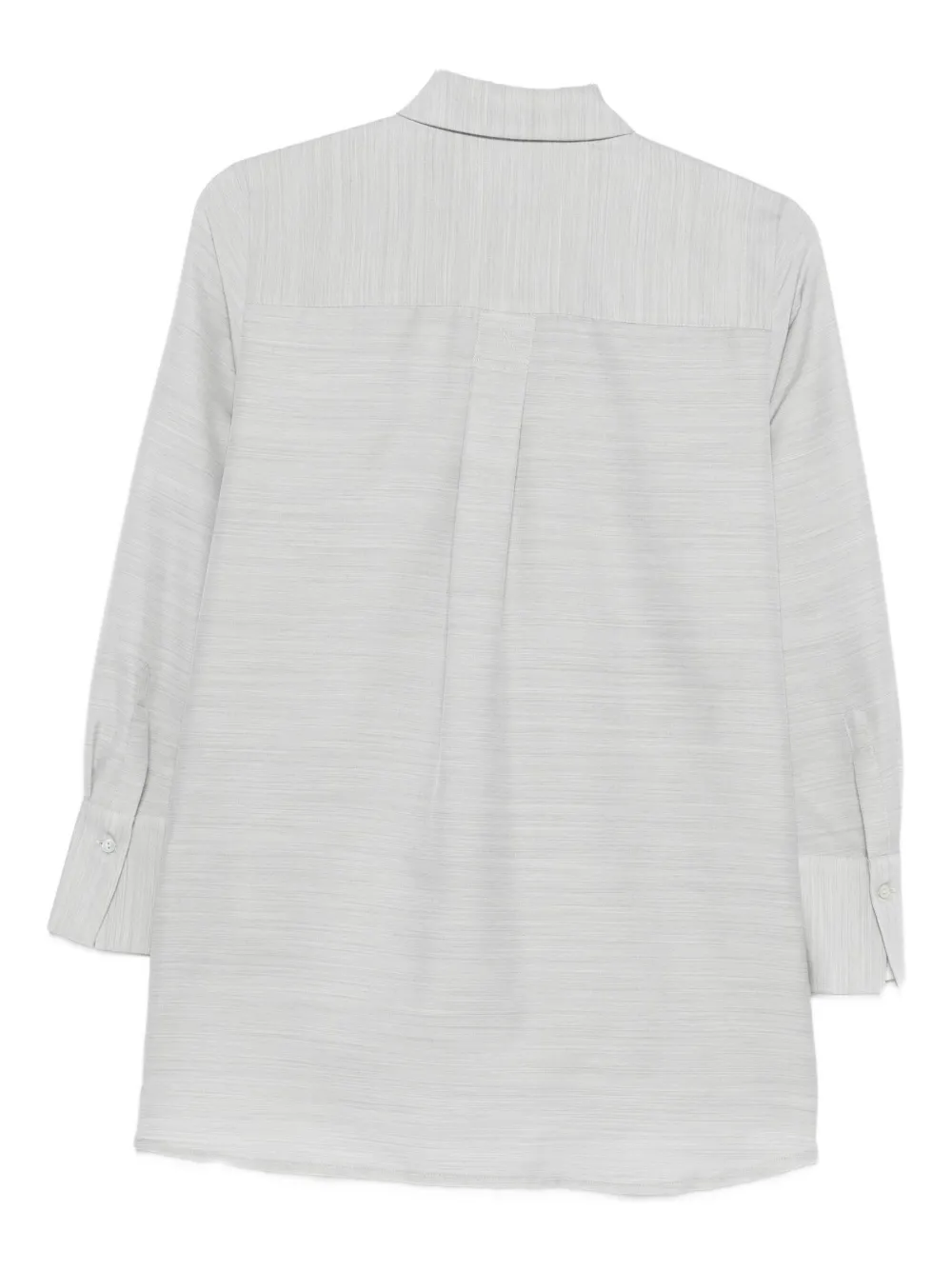 Barba button-down long-sleeve shirt - Grijs