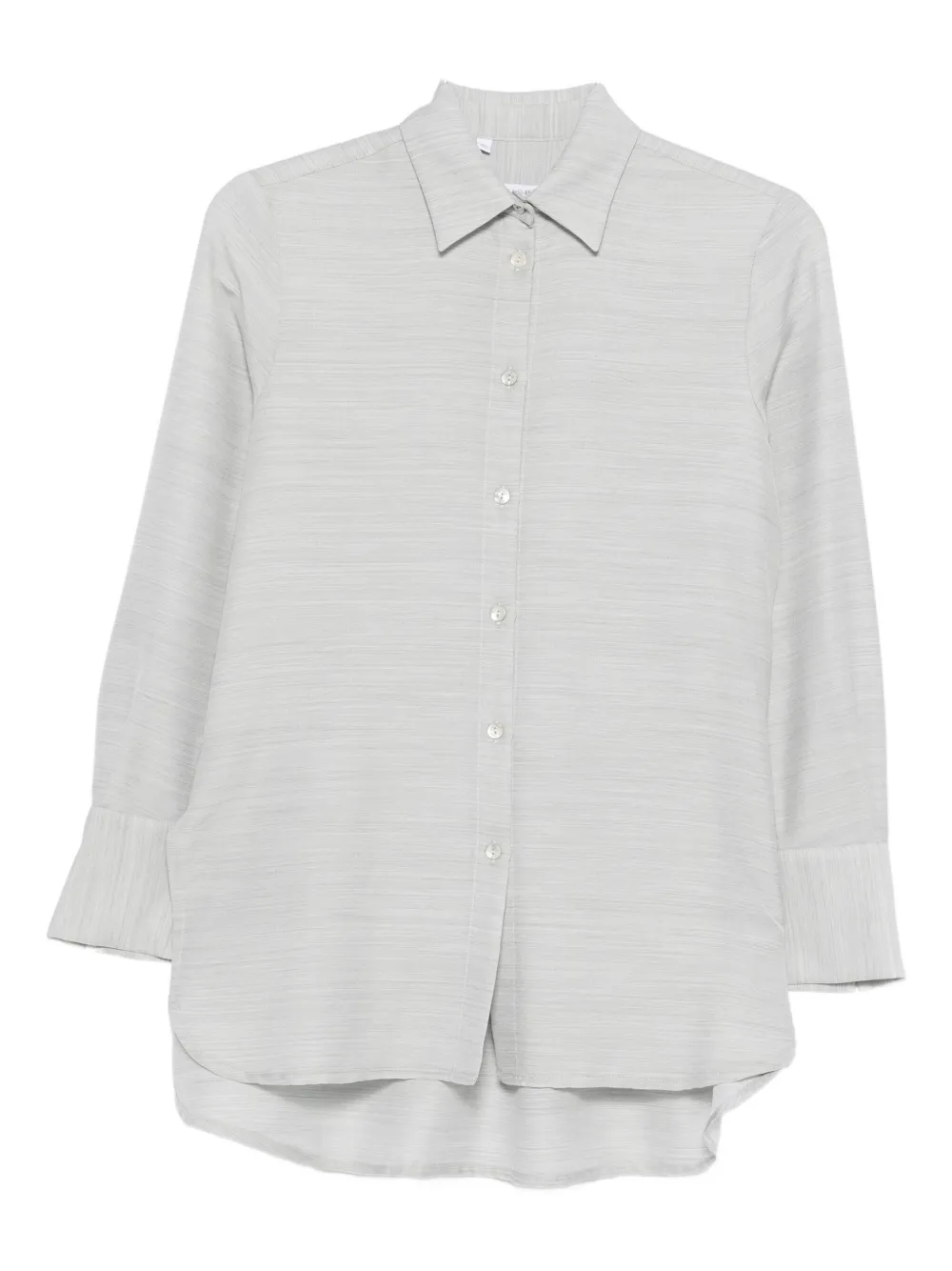 Barba Napoli Button-down Long-sleeve Shirt In White