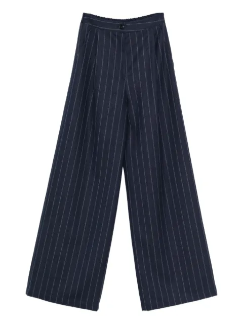 Barba pinstripe trousers