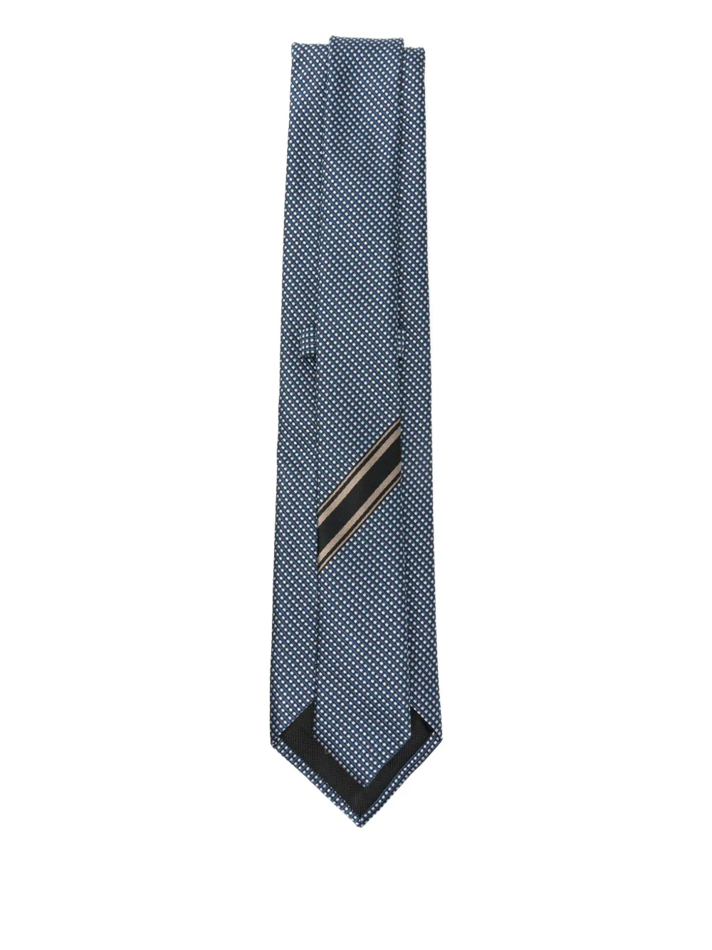 Brioni Zijden stropdas - Blauw