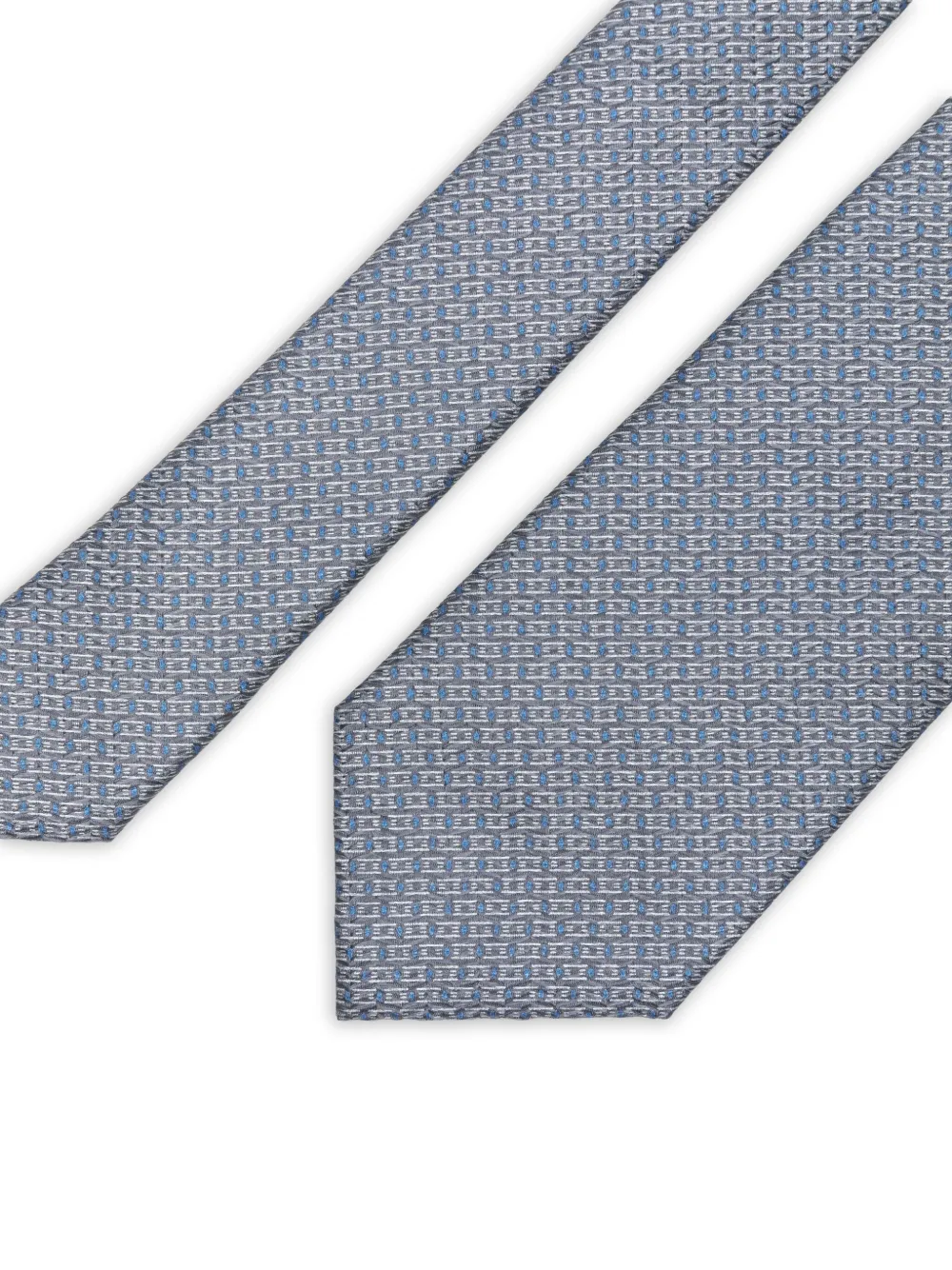 Brioni Zijden stropdas Blauw