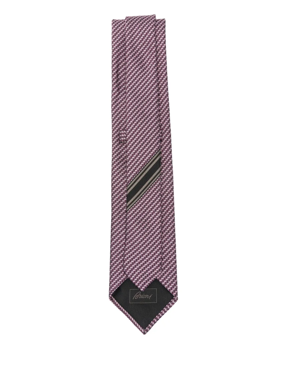 Brioni Zijden stropdas - Rood