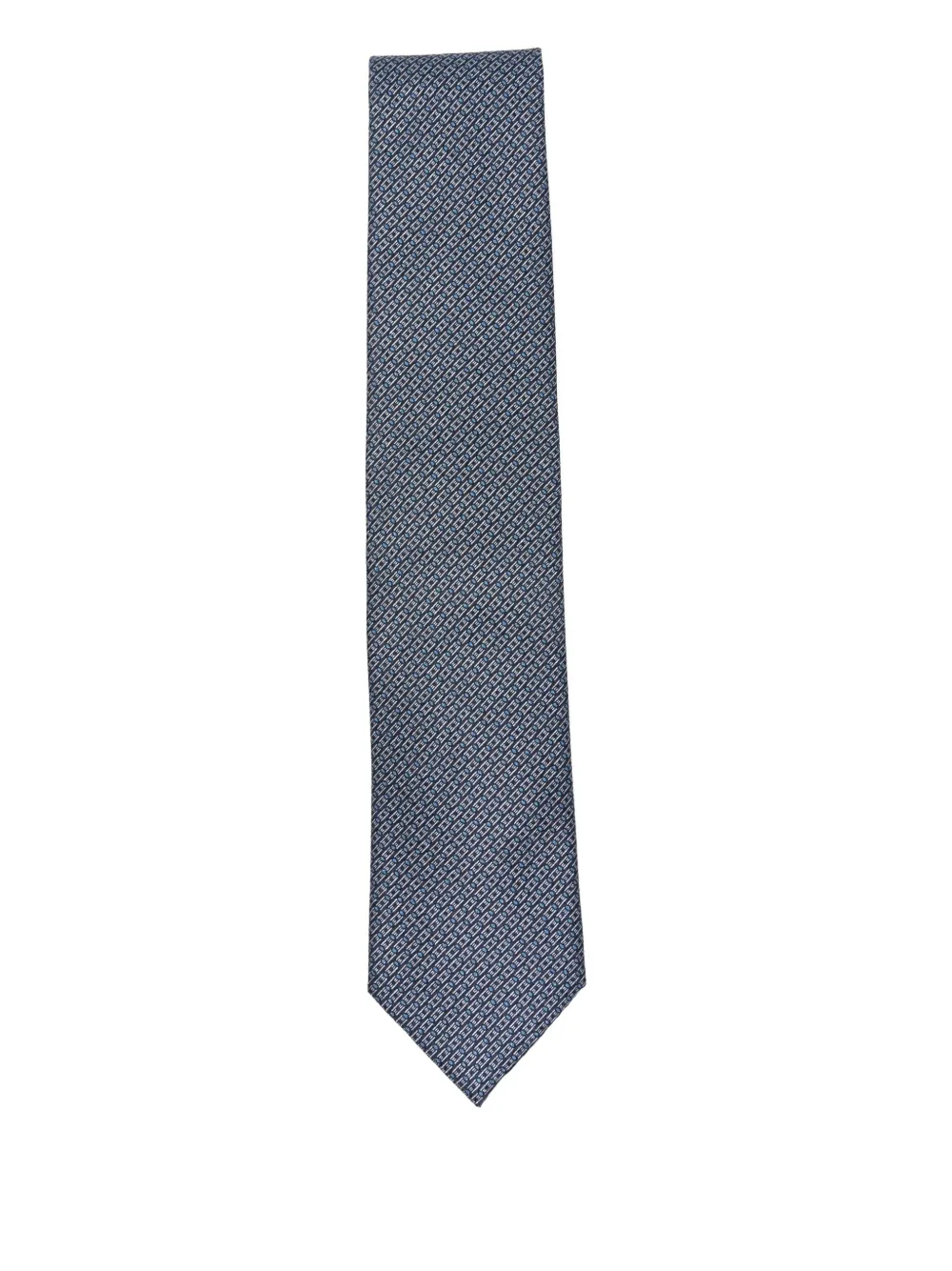 Brioni Silk Tie In Gray