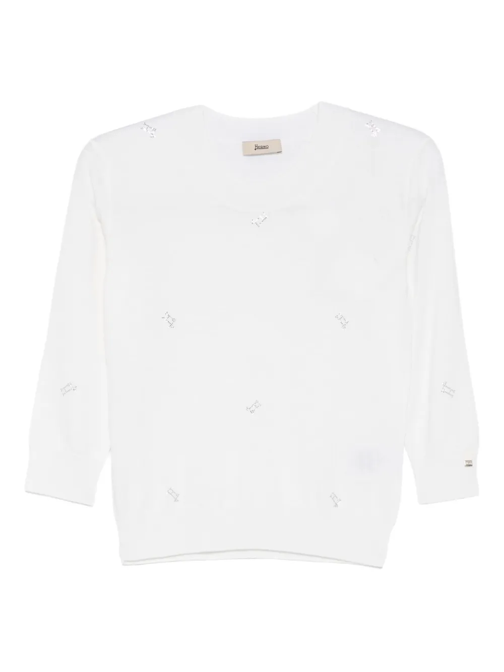 Herno smbellished top | White | Image 1