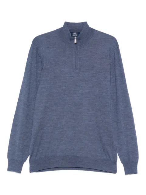 Fedeli Oberteil mit kurzem Reißverschluss