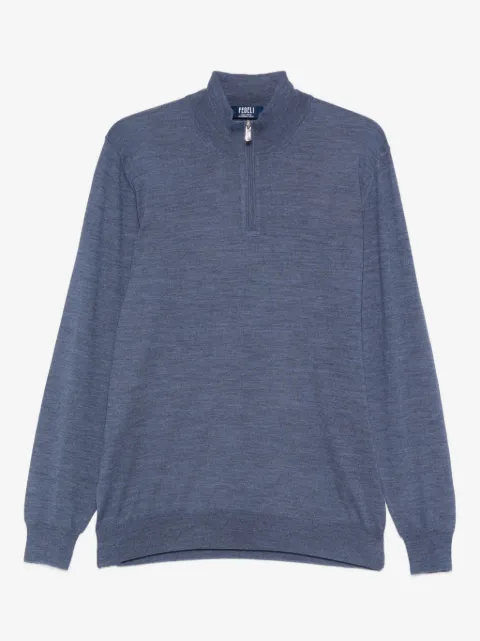 Fedeli half-zip top