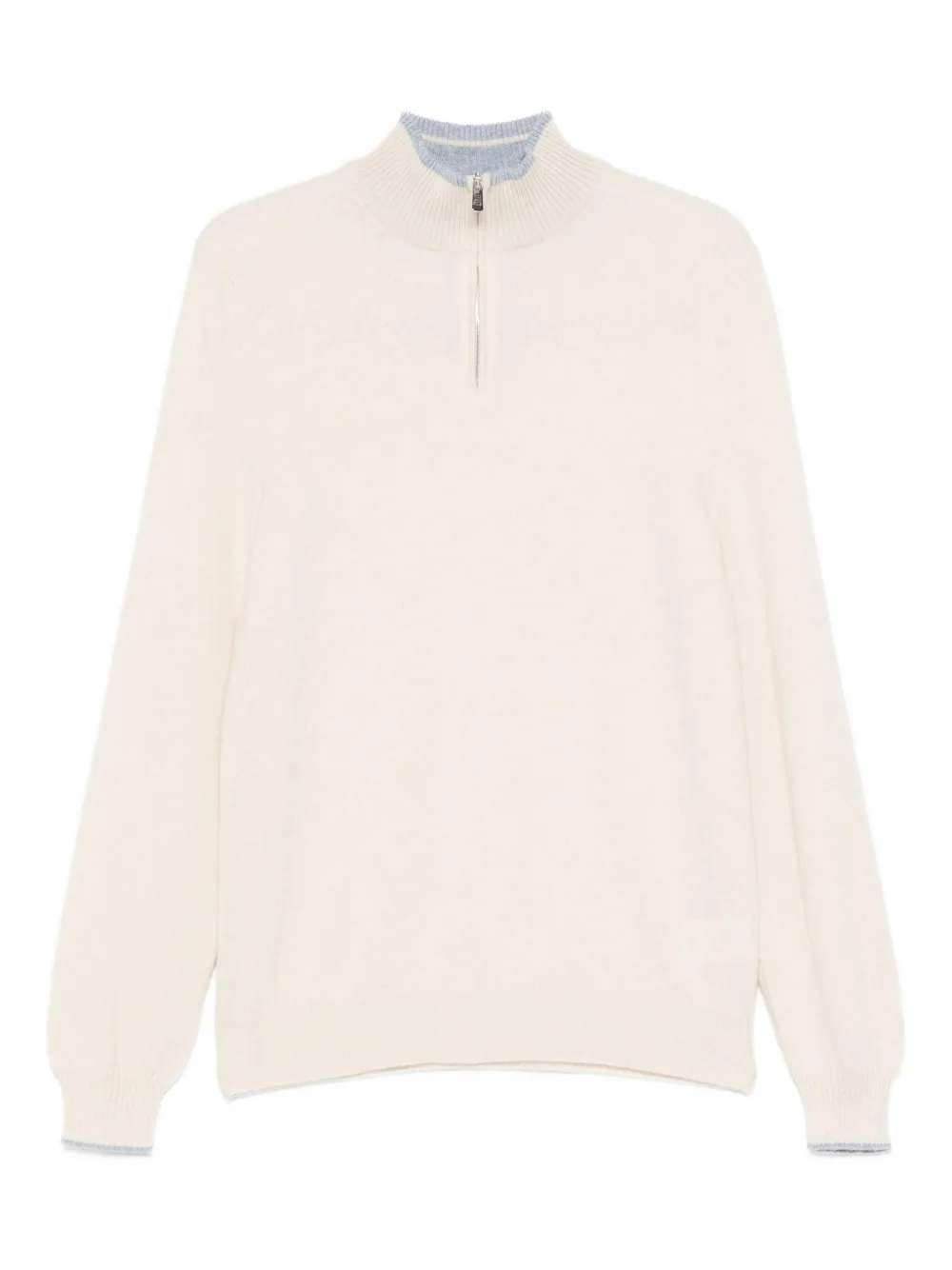 Fedeli half-zip sweatshirt - Toni neutri