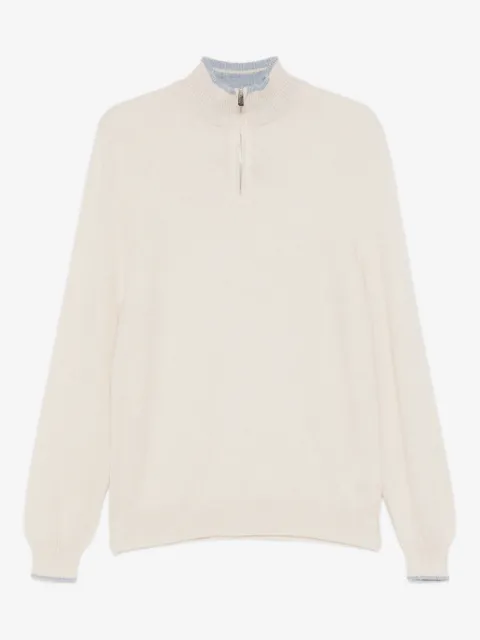 Fedeli half-zip sweatshirt