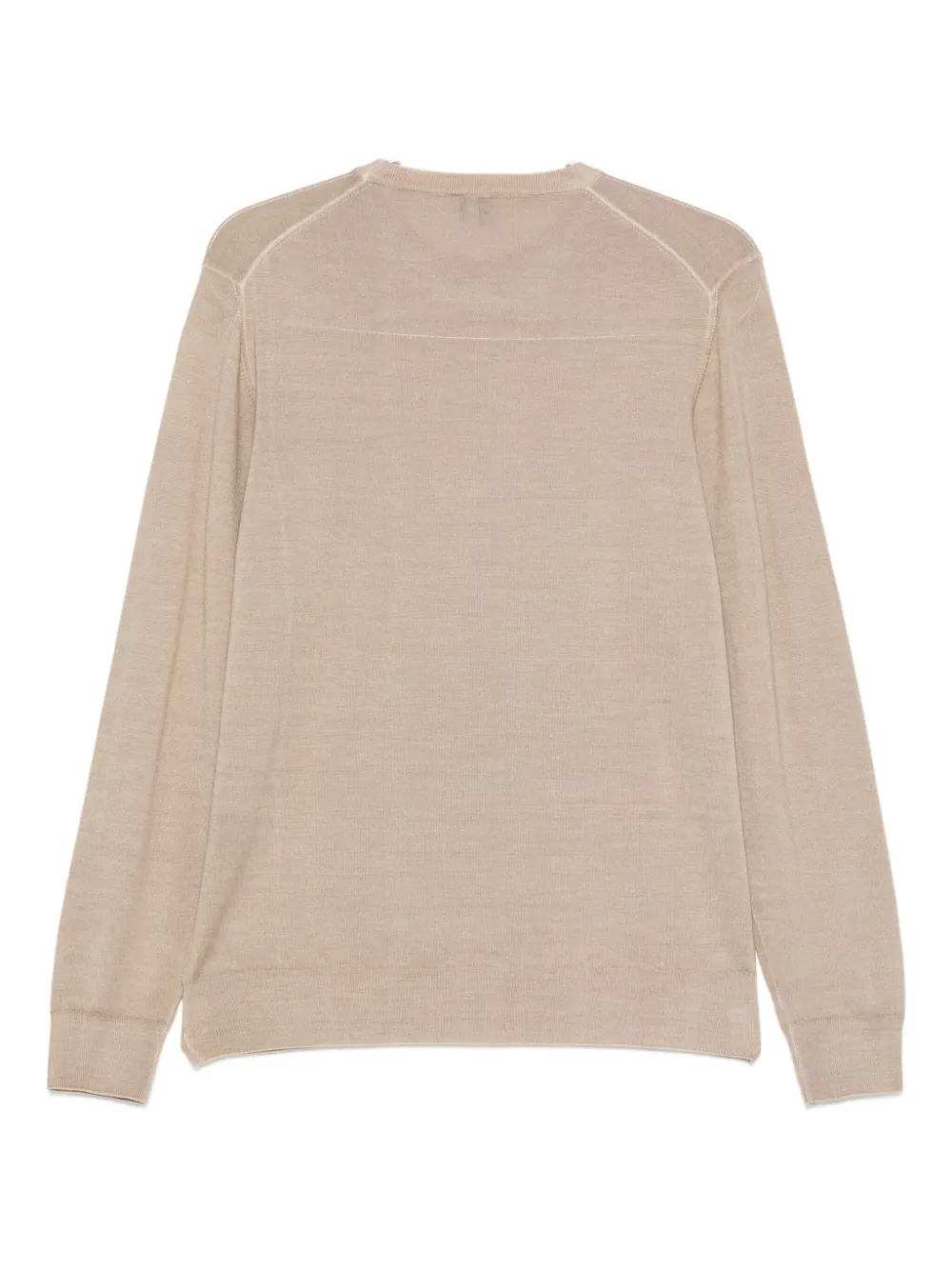 Fedeli Top van merinowol - Beige