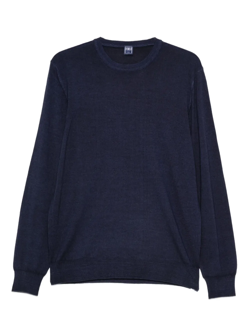 Fedeli merino-wool top | Blue | Image 1