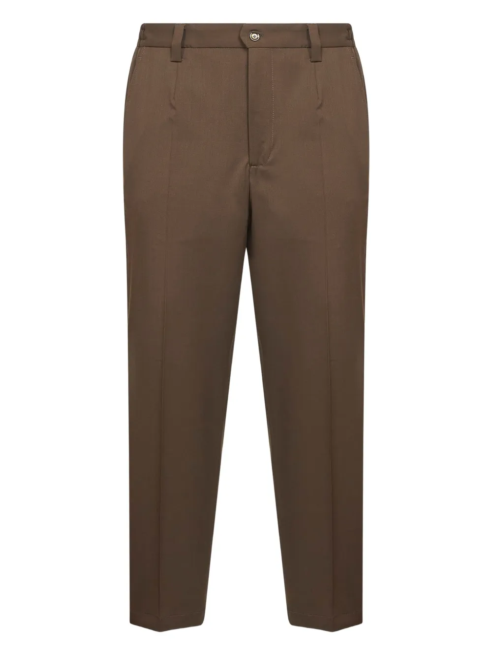 D4.0 pressed trousers | Brown | Image 1