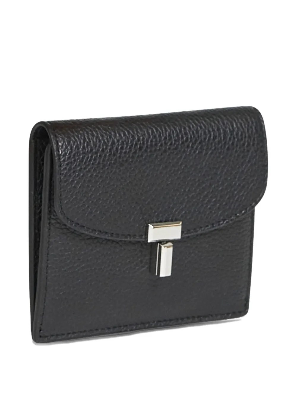 Totême Grained-leather Wallet In Black