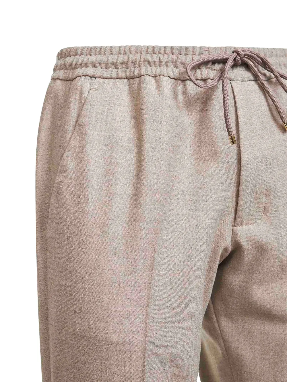 D4.0 Broek met trekkoord Beige