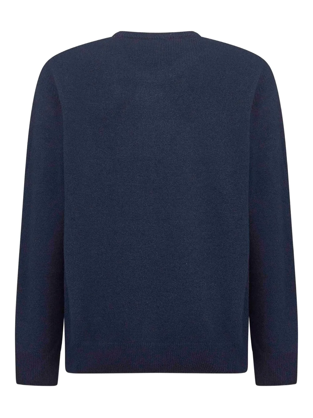 MC2 Saint Barth jacquard long-sleeved sweater - Blauw