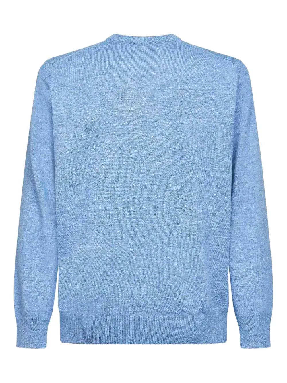 MC2 Saint Barth embroidery long-sleeved sweater - Blauw
