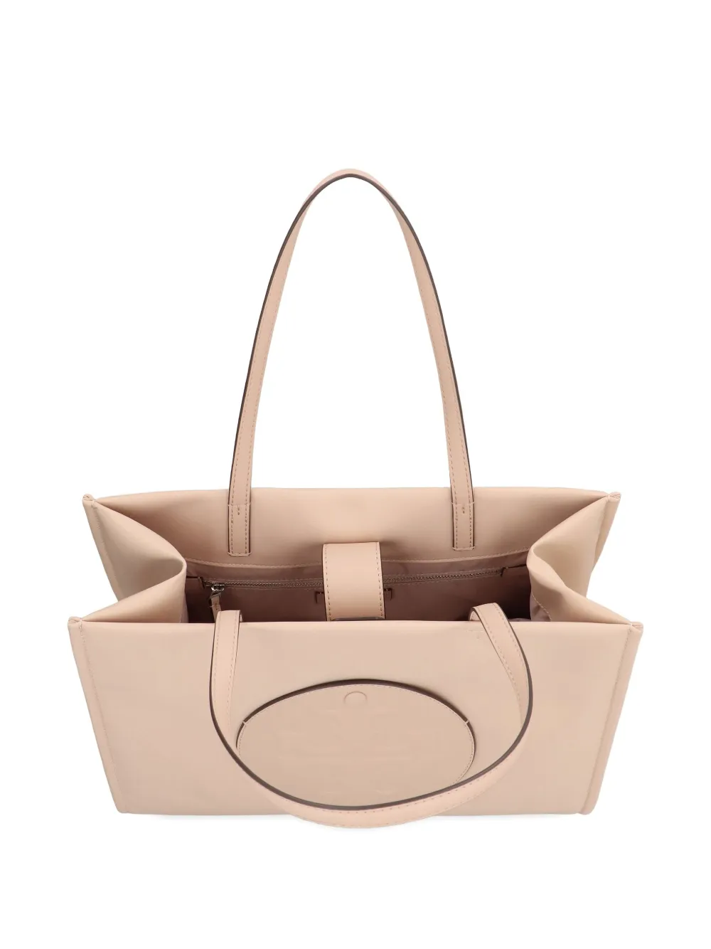 Tory Burch Small Ella Embossed Tote Bag In Pink