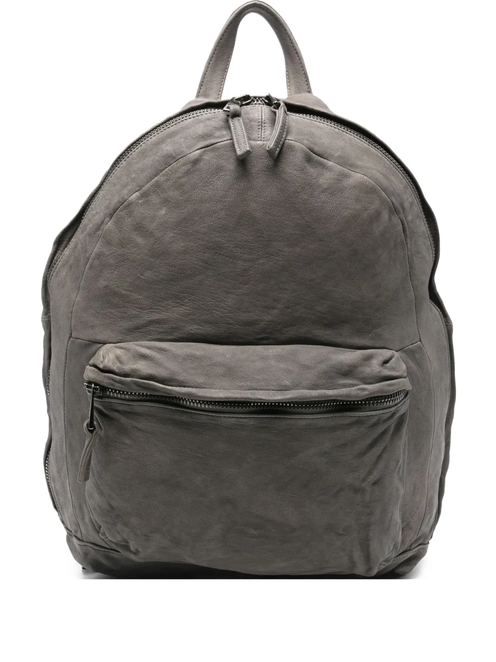 Giorgio Brato mochila de piel con cierre | gris | Image 1