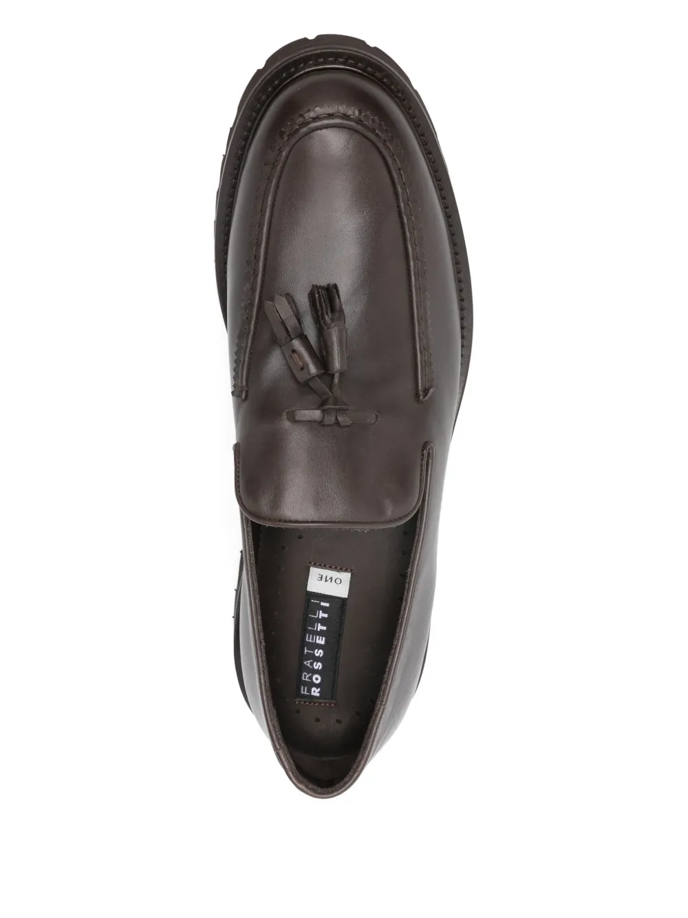 Fratelli Rossetti Loafers met kwastje Bruin