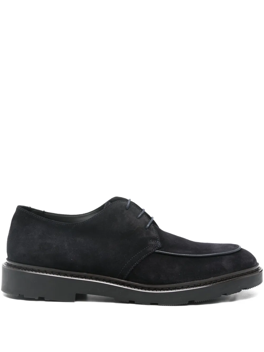 Fratelli Rossetti Derby schoenen met tonaal stiksel Blauw