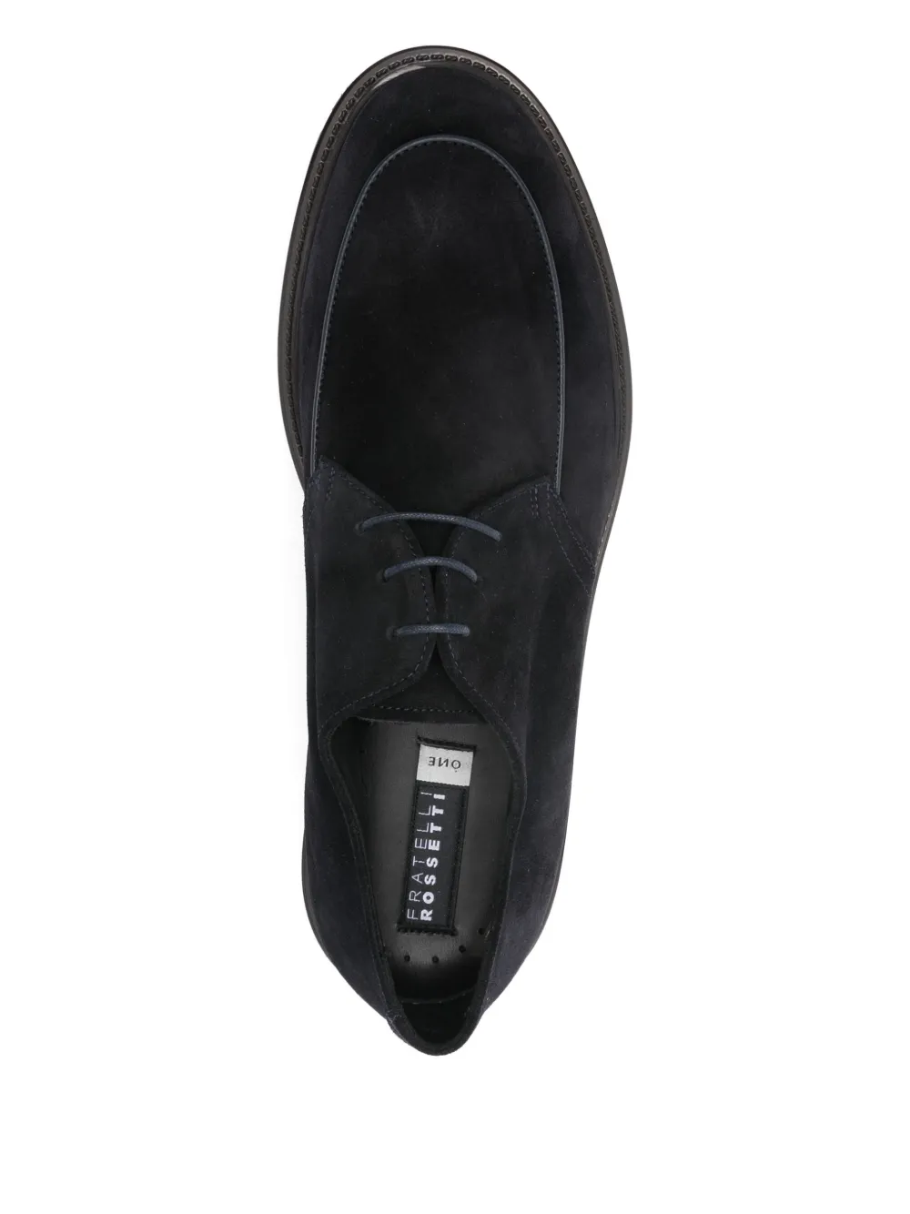 Fratelli Rossetti Derby schoenen met tonaal stiksel Blauw