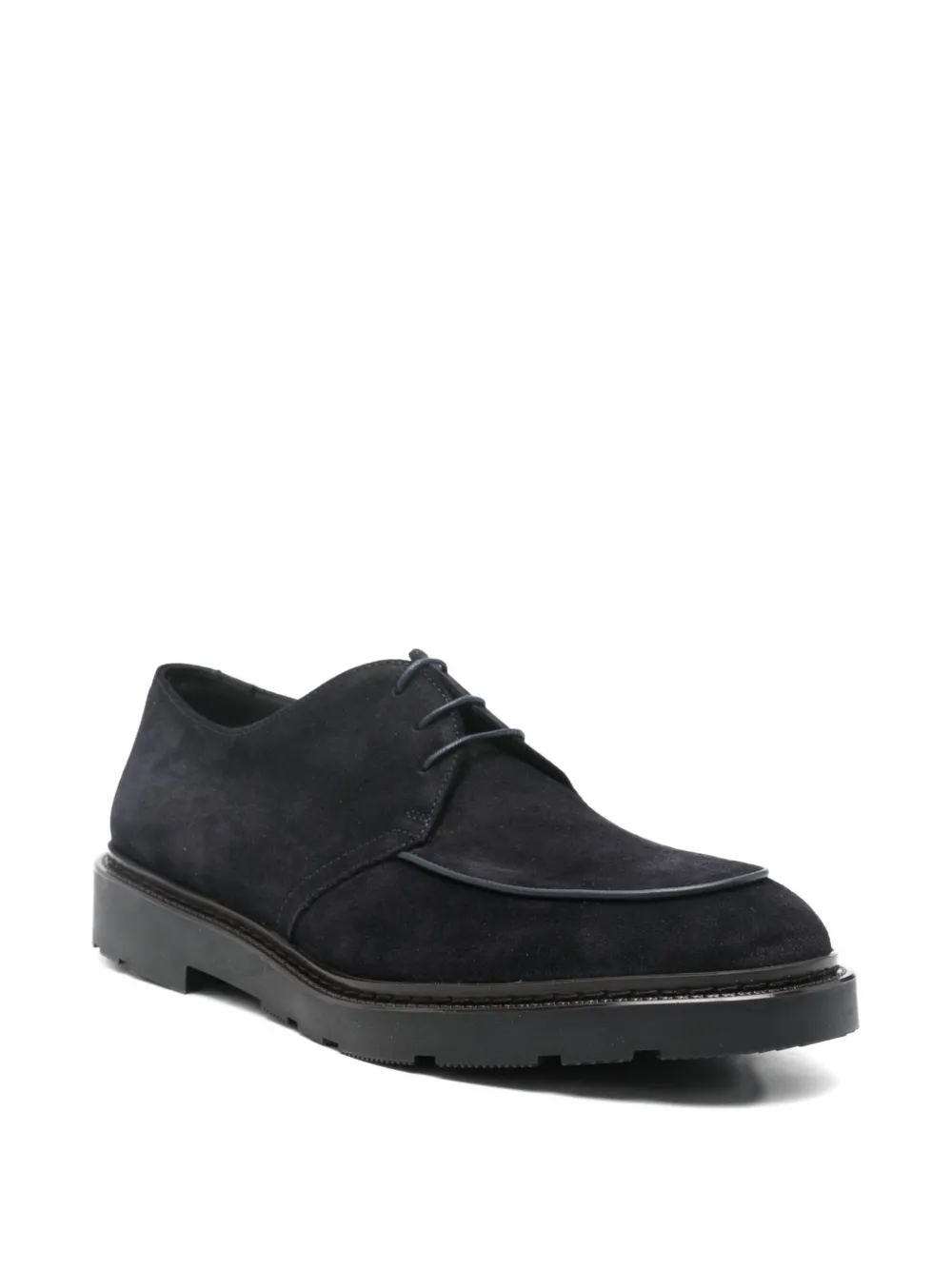 Fratelli Rossetti Derby schoenen met tonaal stiksel Blauw
