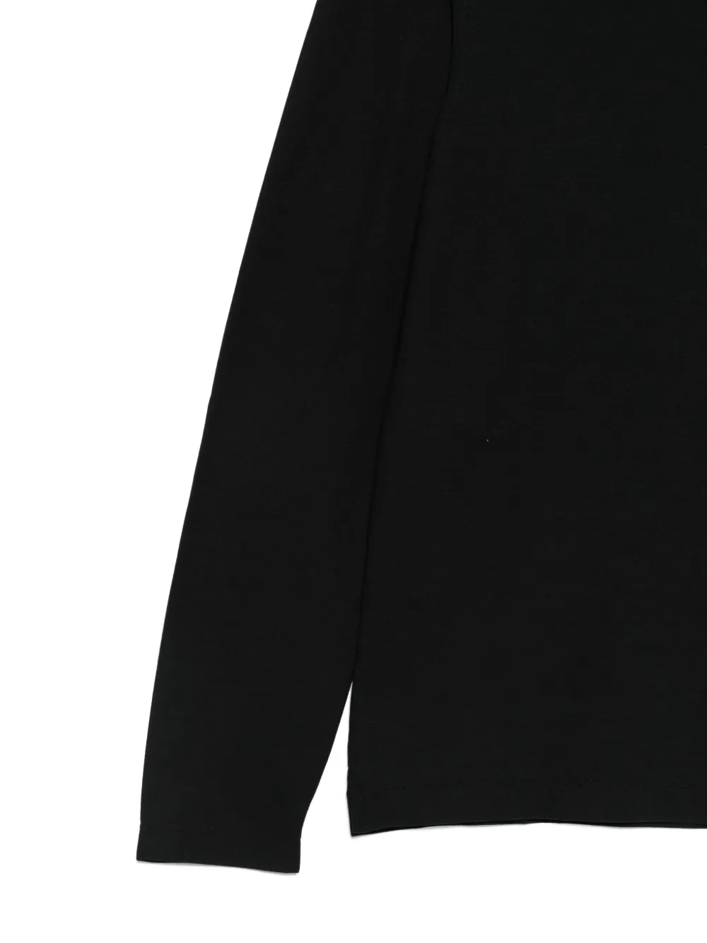  Zanone Long-sleeve T-shirt - Black 