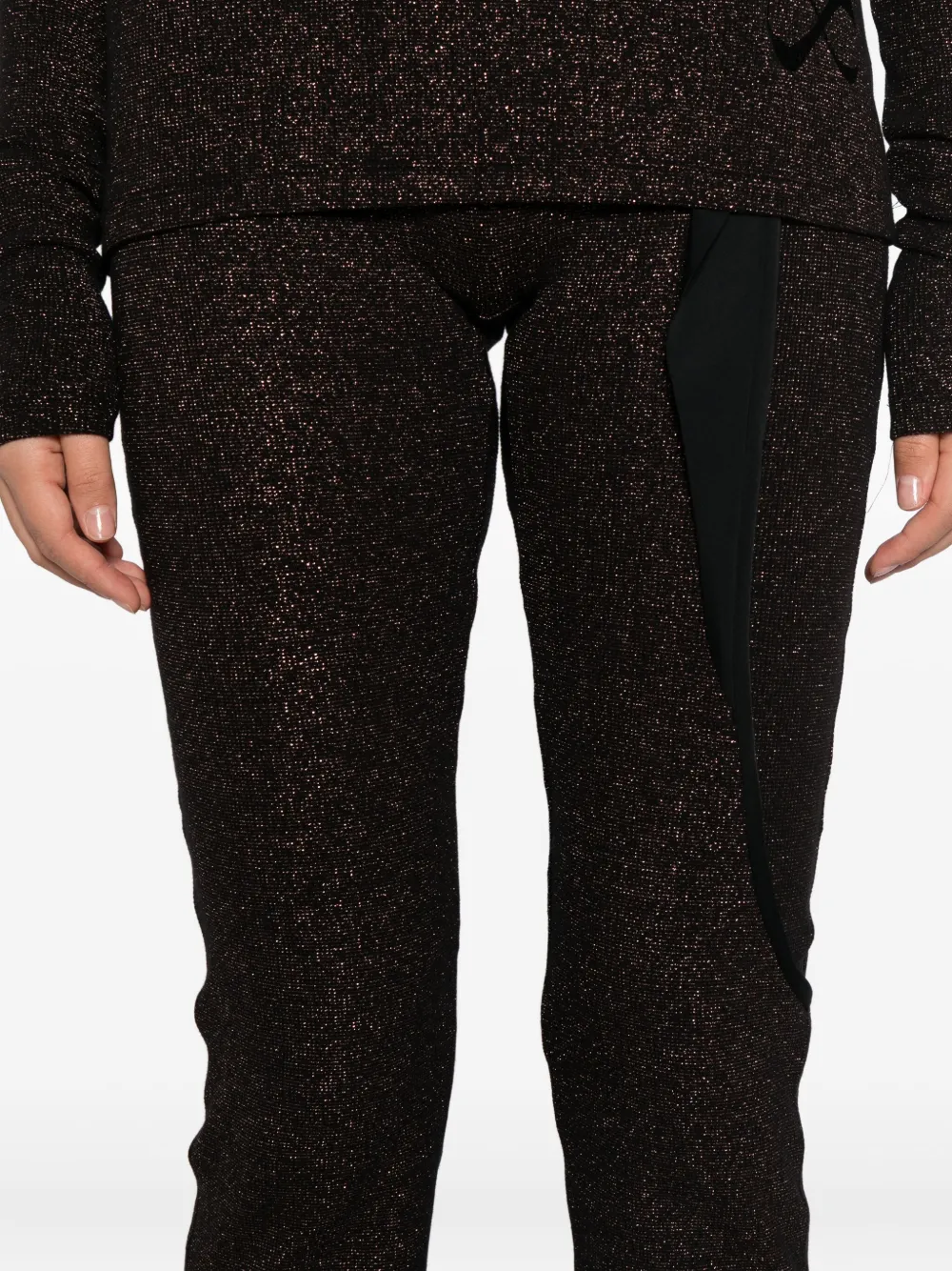 Ottolinger Broek met glitters Zwart