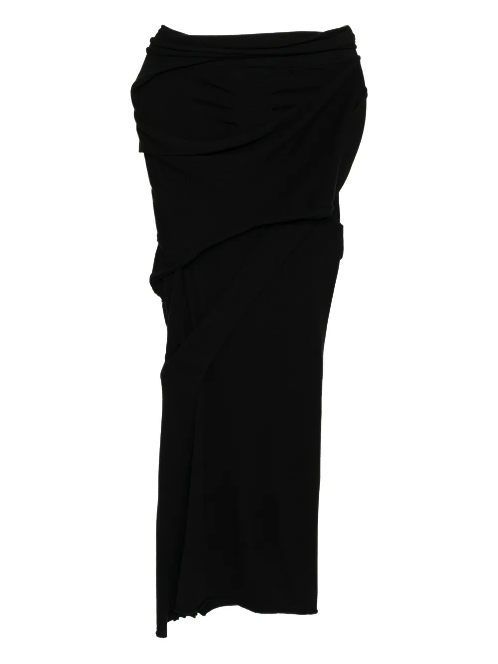 Ottolinger lounge drape skirt - Zwart