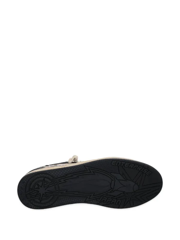 Enterprise Japan Egg Rocket Graphic low-top Sneakers | Black