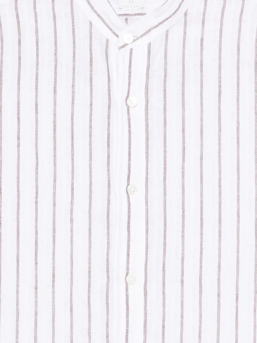 Eleventy Gestreept overhemd Wit