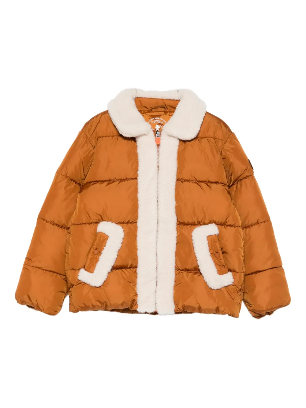 Save The Duck Kids Molli coat | Brown | Image 1