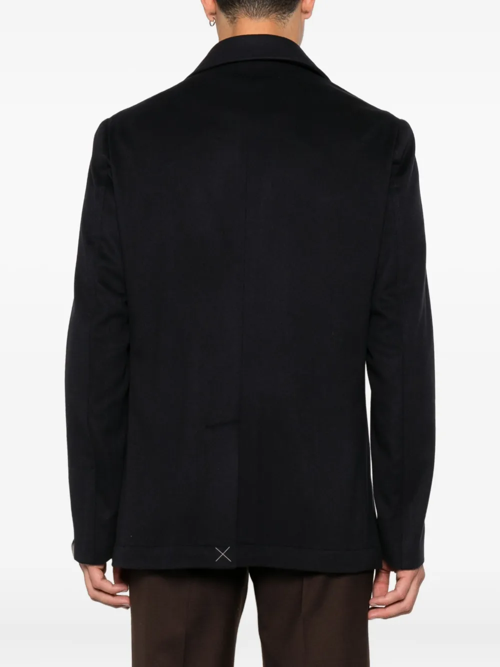 Corneliani Blazer met dubbele rij knopen Zwart