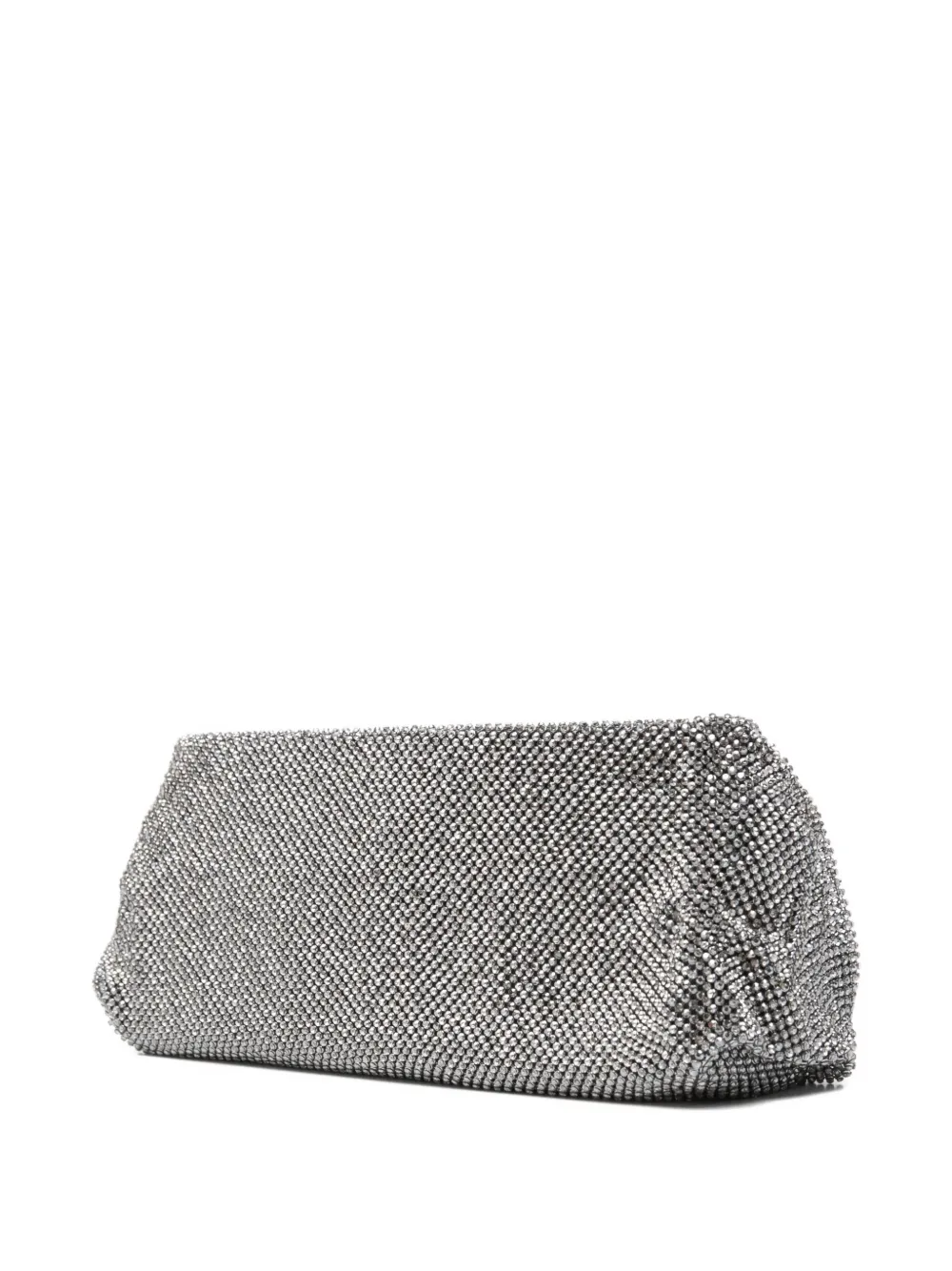 Benedetta Bruzziches Clutch met bandje ketting Grijs