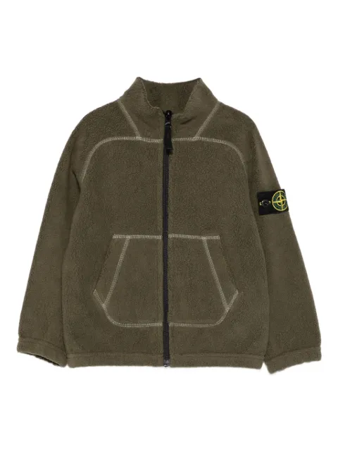 Stone Island Junior zipped sweatshirt