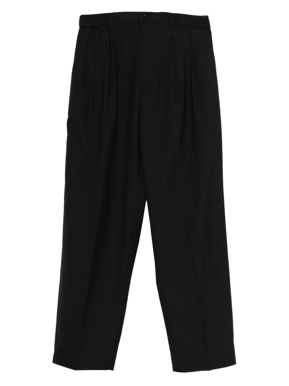 LES HOMMES Calça com placa de logo | Preto | Image 1