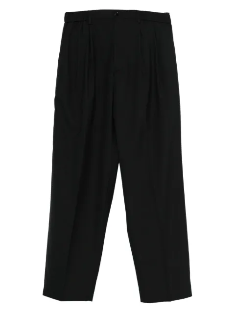 LES HOMMES pantalones con placa del logo