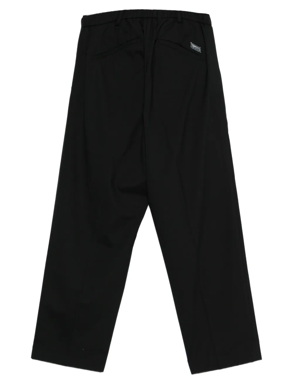 LES HOMMES Calça com placa de logo | Calça de alfaiataria | Image 2