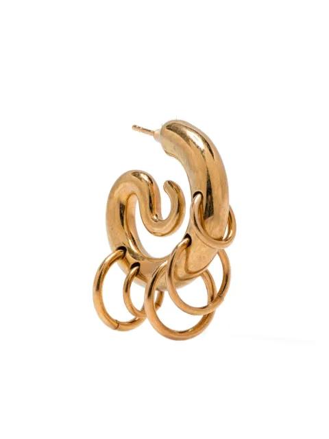 Panconesi ring drop earrings