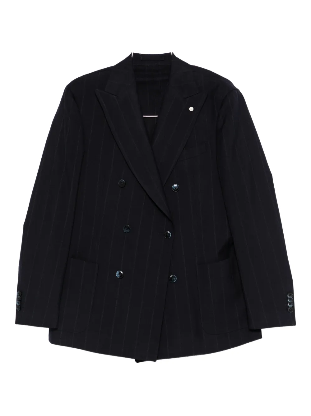 LUIGI BIANCHI MANTOVA Completo gessato - Blu