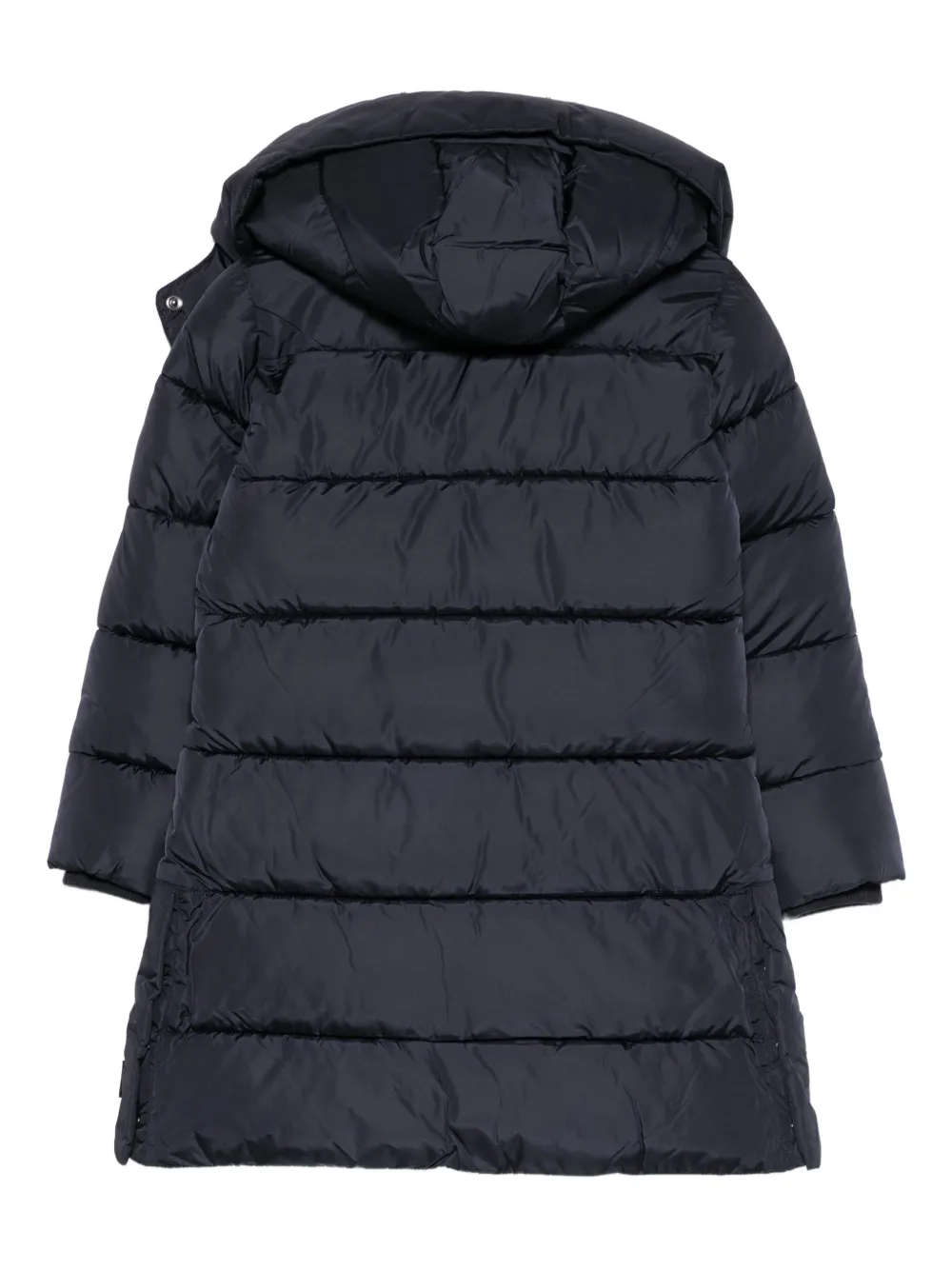 Save The Duck Hooded Padded Jacket In Blue