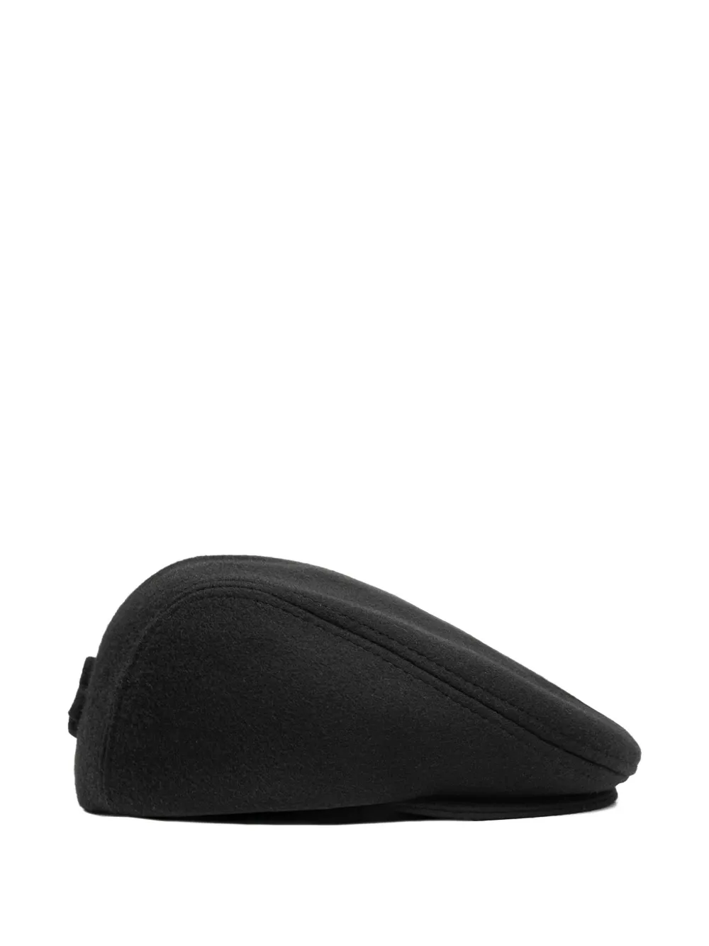 Ruslan Baginskiy Ivy monogram-embellished beret | Black | Image 1