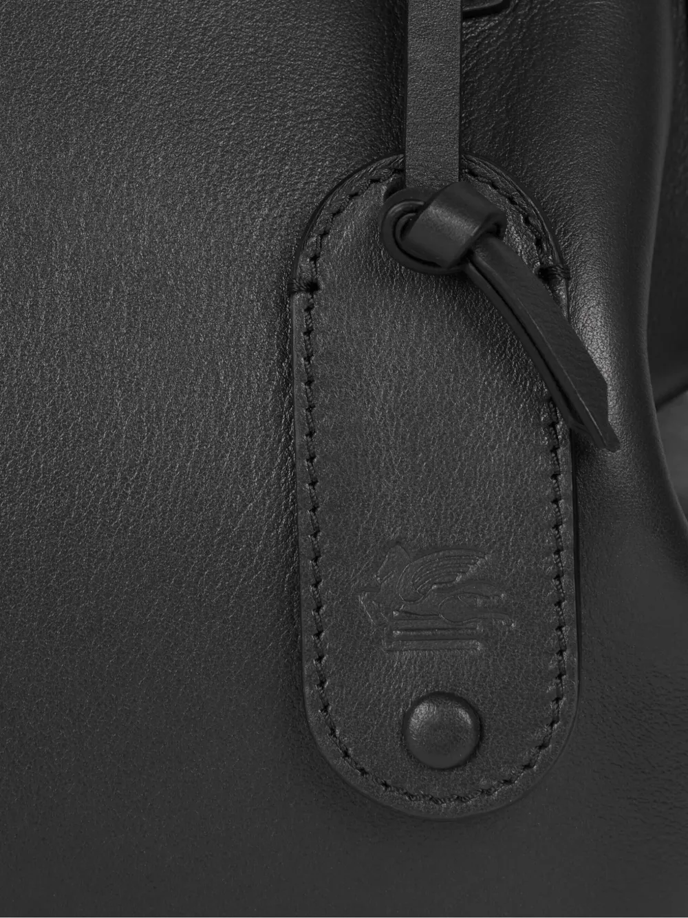 Etro Shoulder Bag With Chain Handle And Label Holder In Gray