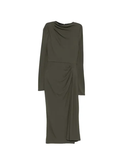ERDEM midi long-sleeve dress