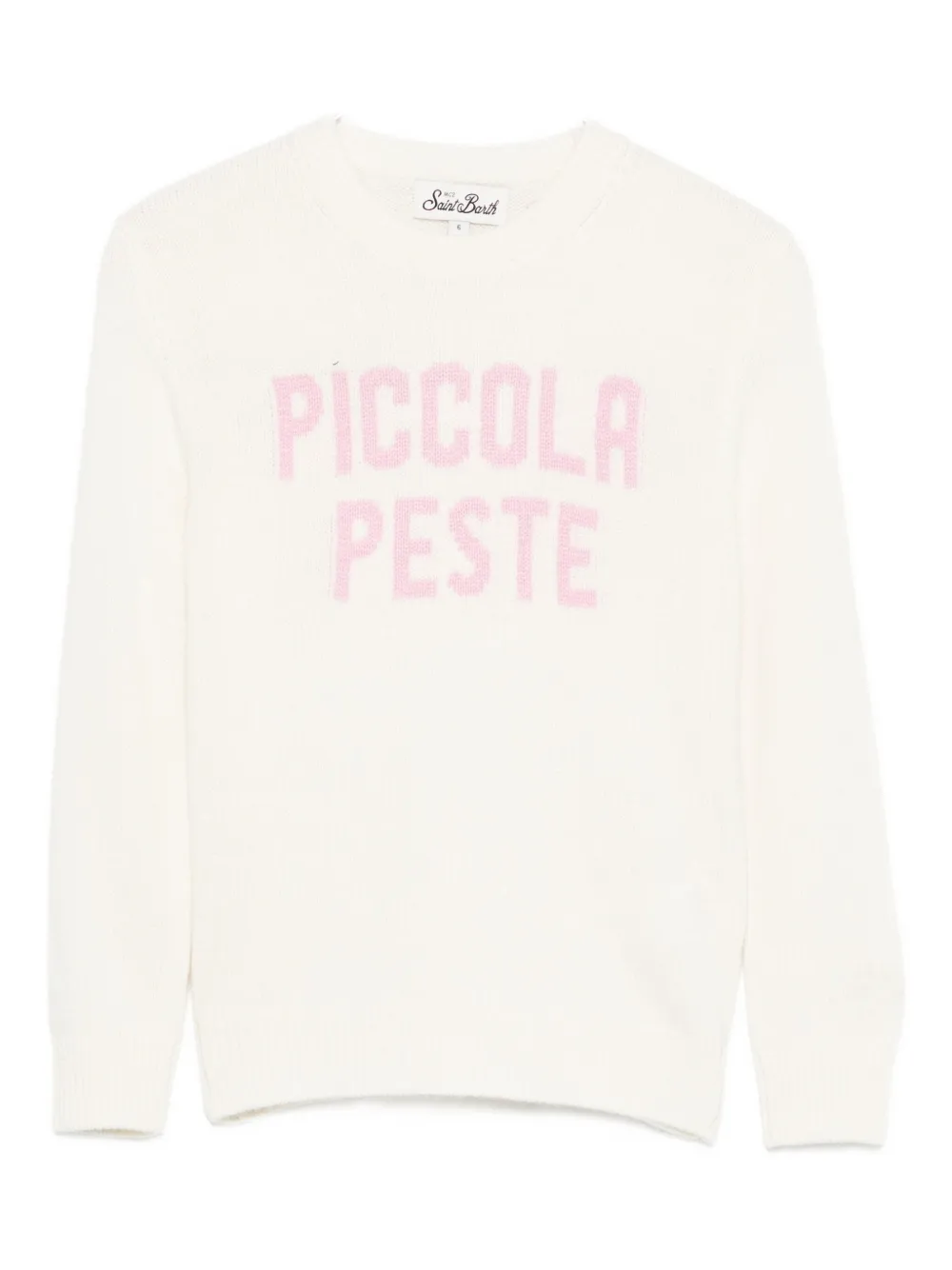 Mc2 Saint Barth Picola Peste Sweater In Neutral