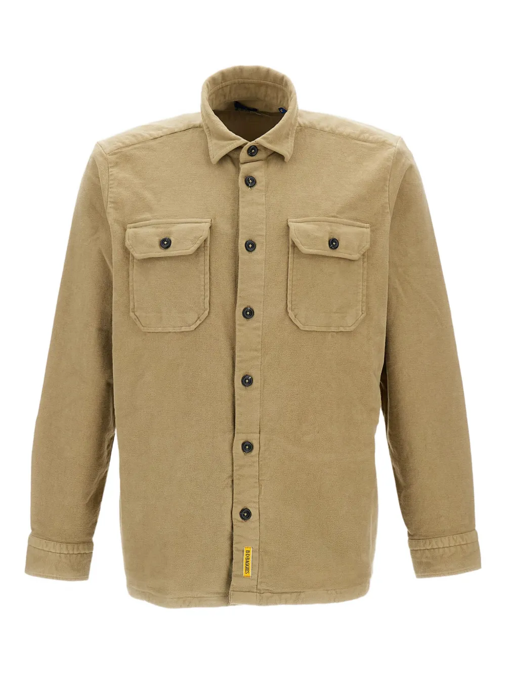 Bd Baggies Union Pocket Shirt In Brown