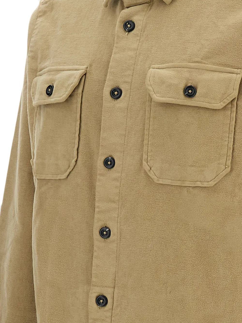 Bd Baggies Union Pocket Shirt In Brown