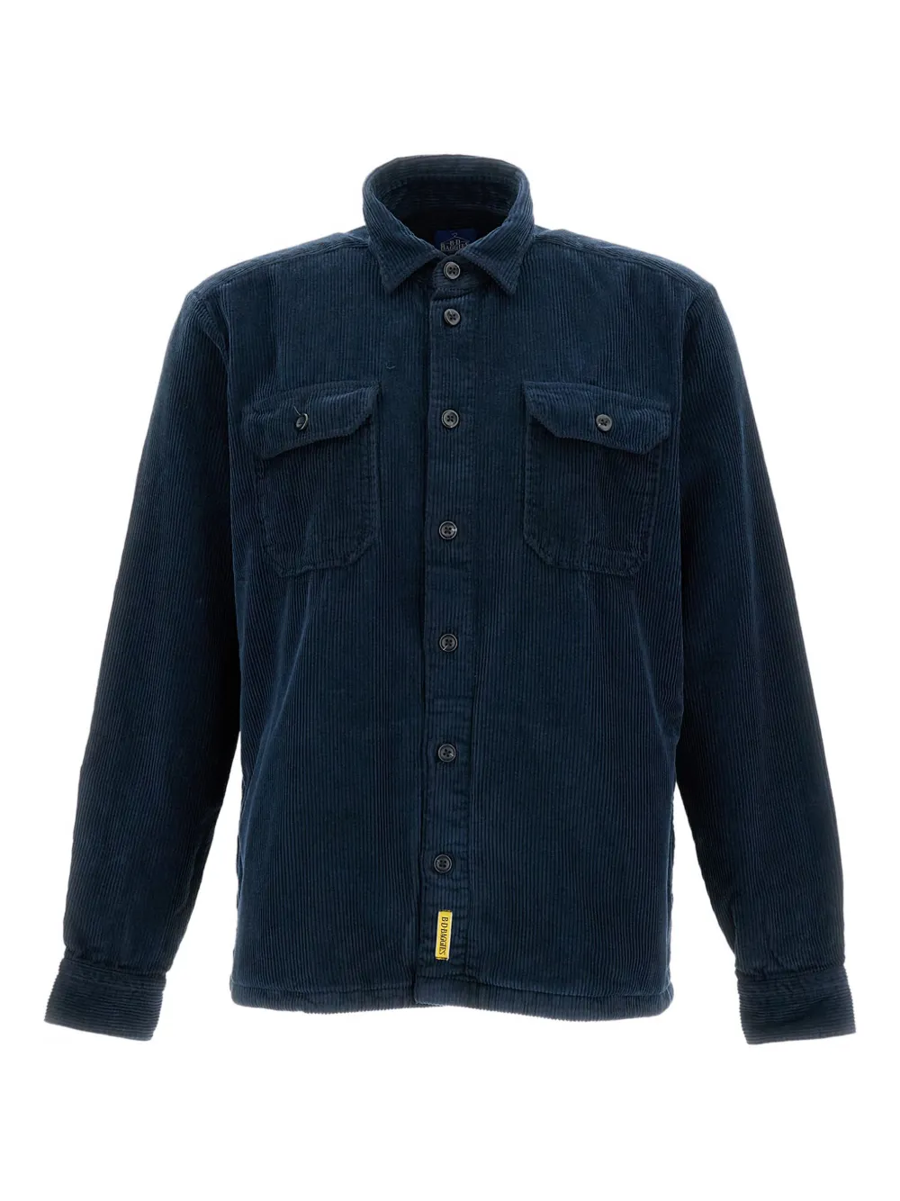 Bd Baggies Corduroy Shacket In Blue