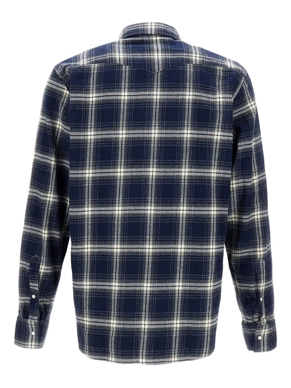 B.D. Baggies Texas geruit overhemd met zak - Blauw